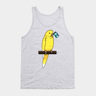 Vincian Gay Man Pride Budgie Tank Top